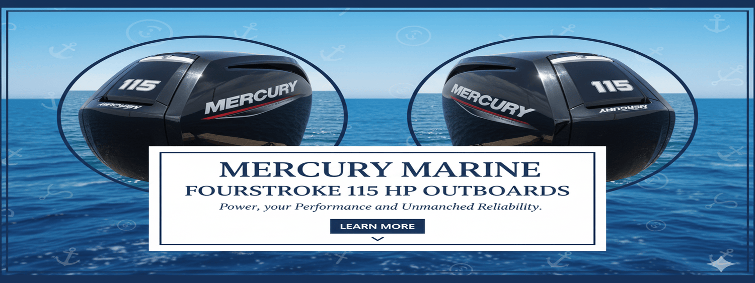 Mercury Fourstroke 115 hp banner