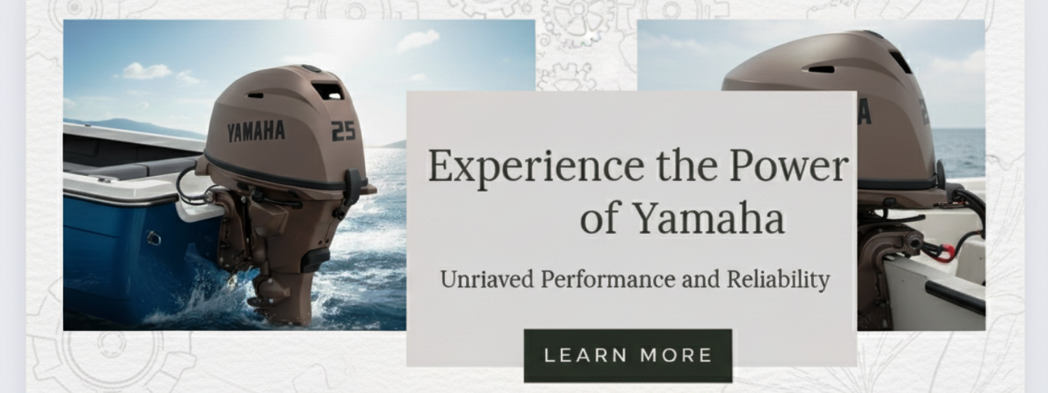 Yamaha Outboards F25SWHC3 banner