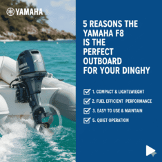5 Reasons the Yamaha F8 is the Perfect Outboard for Your Dinghy